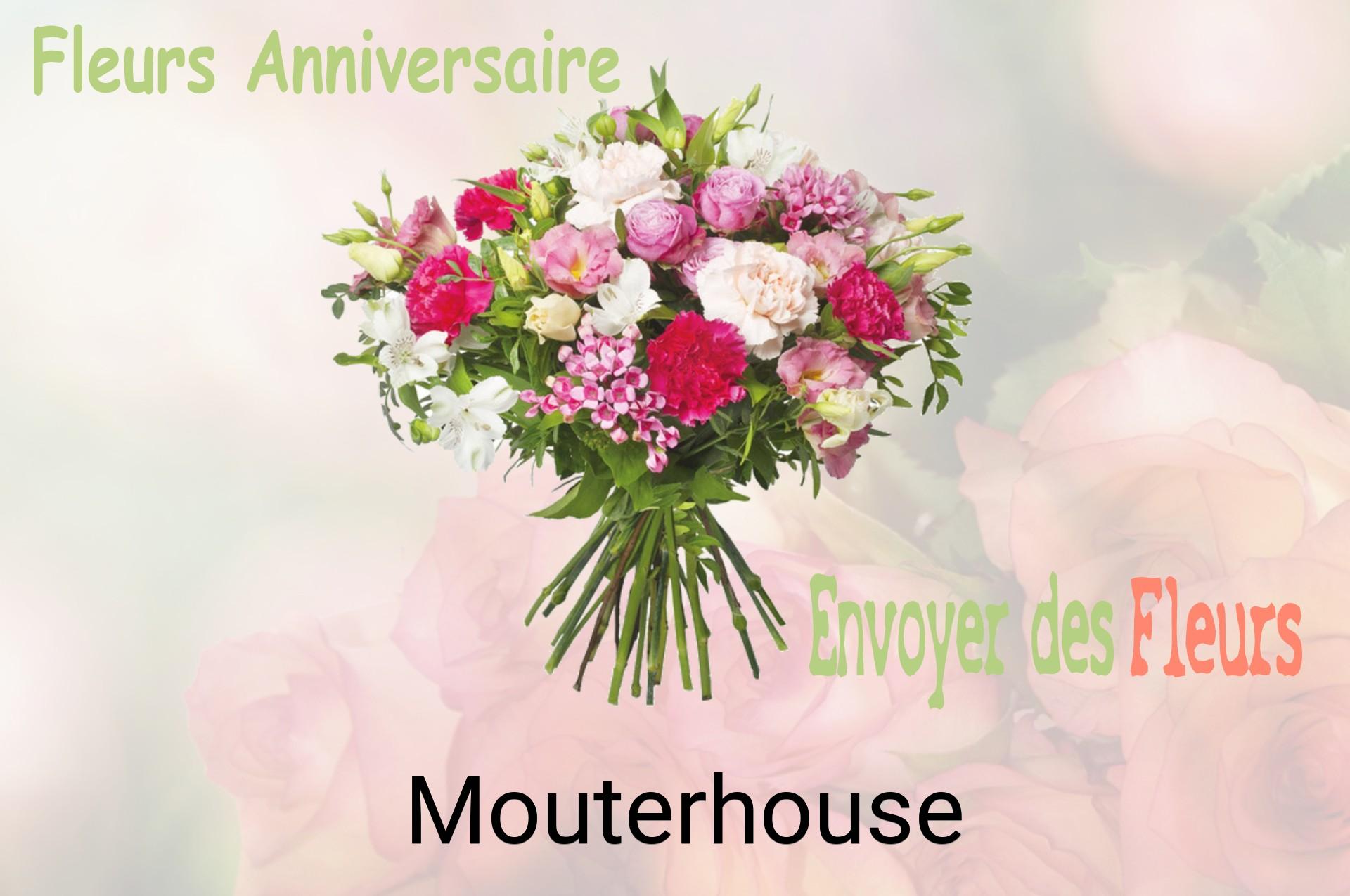 Bouquet de fleurs d’anniversaire livré à Mouterhouse