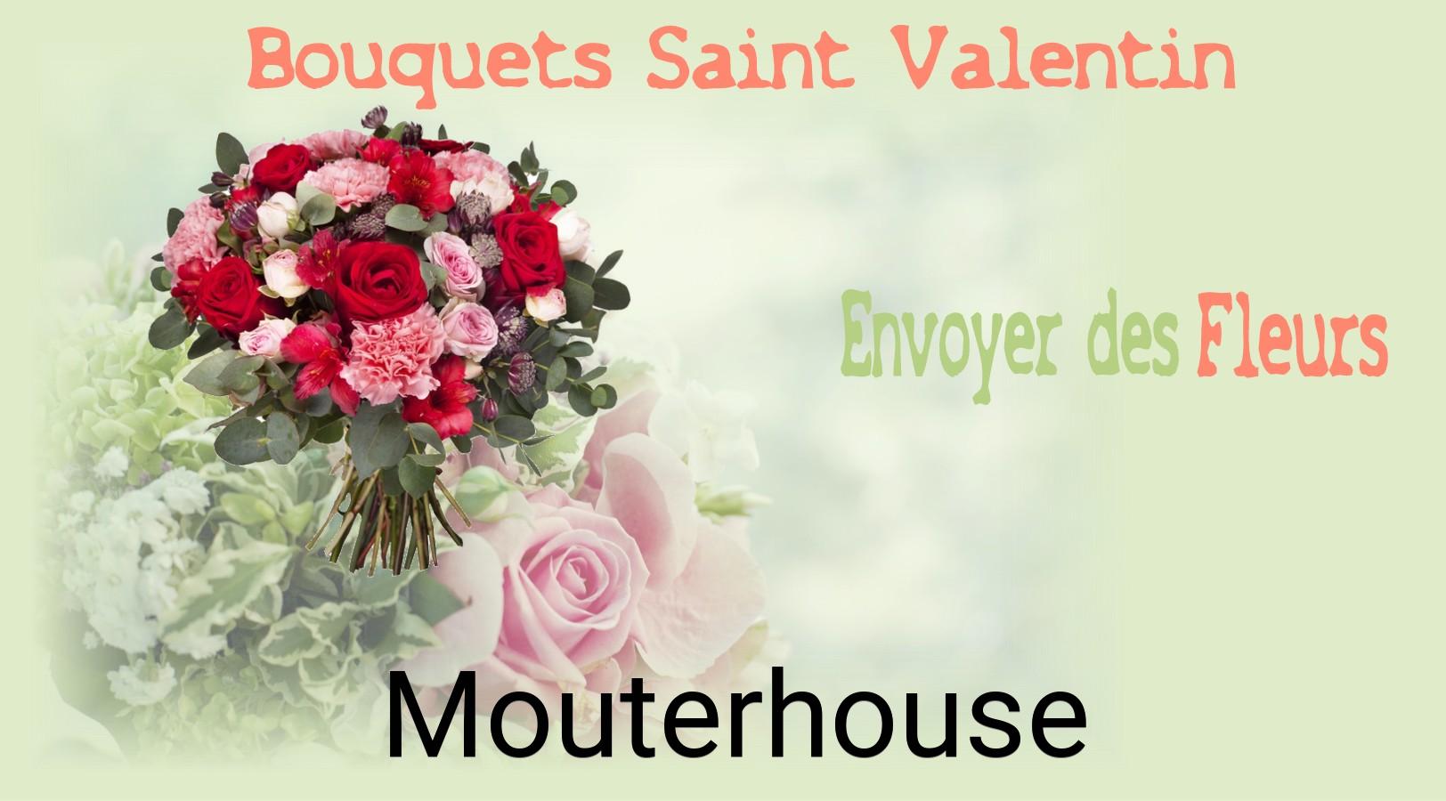 Roses de Saint-Valentin livrées à Mouterhouse